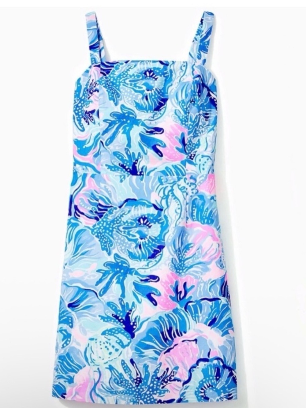Lilly Pulitzer Little Lilly Vivica Dress Saltwater Shade Seekers Sz 8